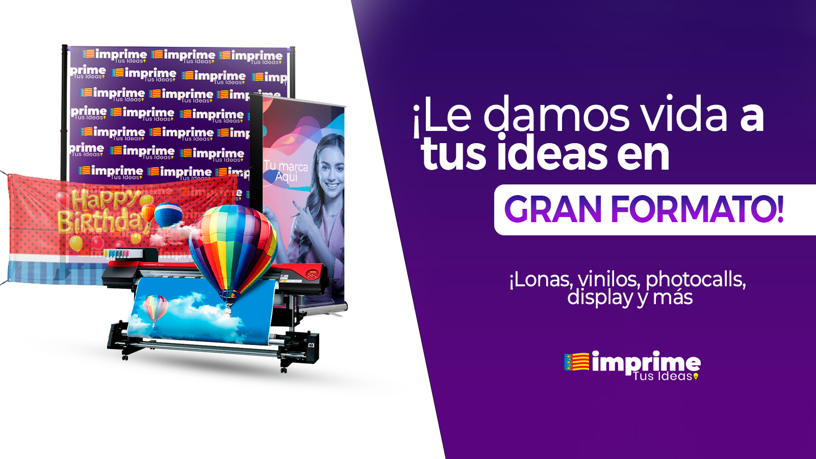 Impresión digital y gran formato en Valencia