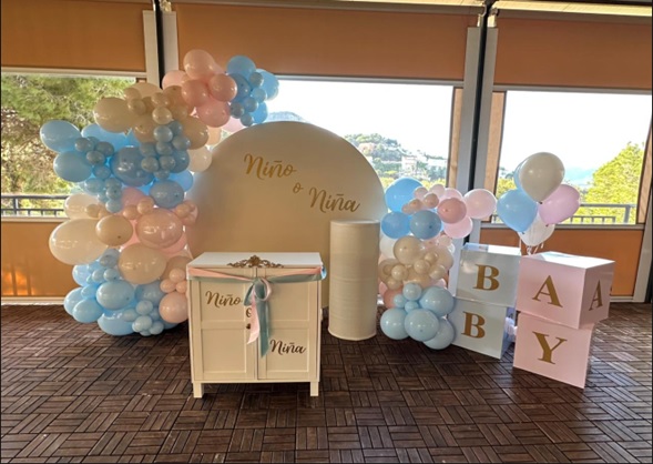 Decoración de comunión personalizada en Valencia